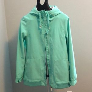 Softshell snowboarding jacket
